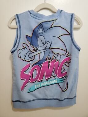Sonic the Hedgehog Set Boys XS 4-5